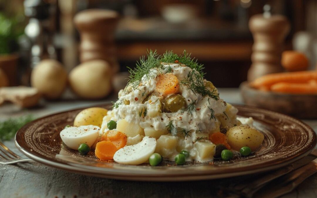 Comment réussir votre Salade Olivieh : salade de patates à la perfection – Guide détaillé
